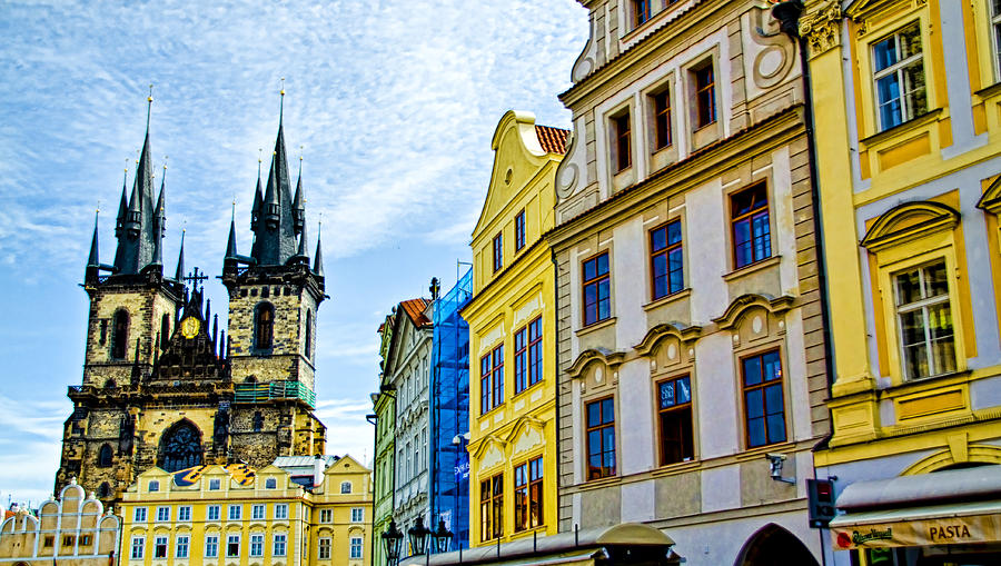 Architecture Photograph - Prague Old Town Square by Jon Berghoff