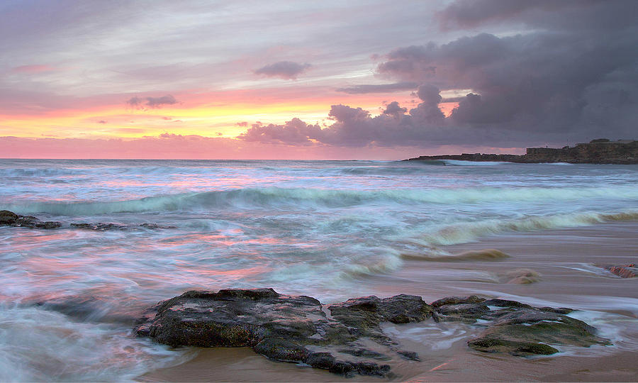 Sunset Photograph - Praia Cascais  Portugal by Nathan Mccreery