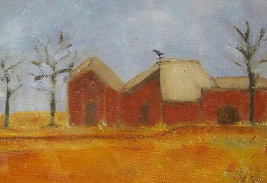 Winter Painting - Prairie Winter by Patricia Cleasby