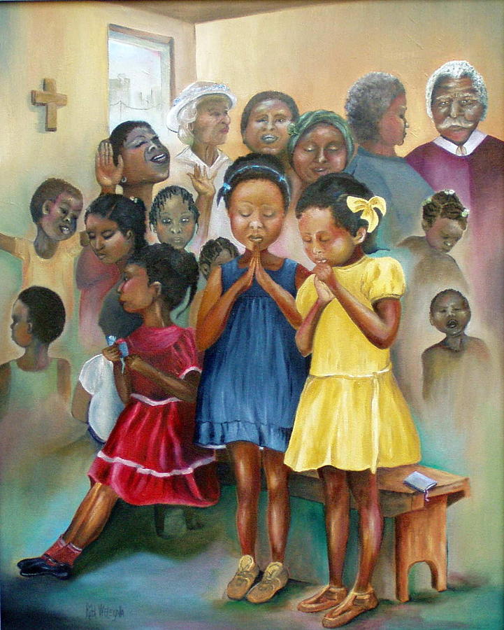 Black Church Praise Art