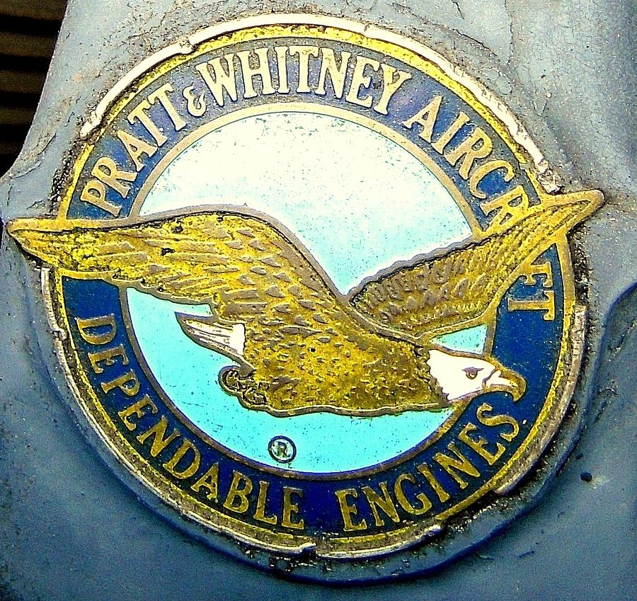 Pratt and Whitney Aircraft Engine Logo Photograph by Don Struke