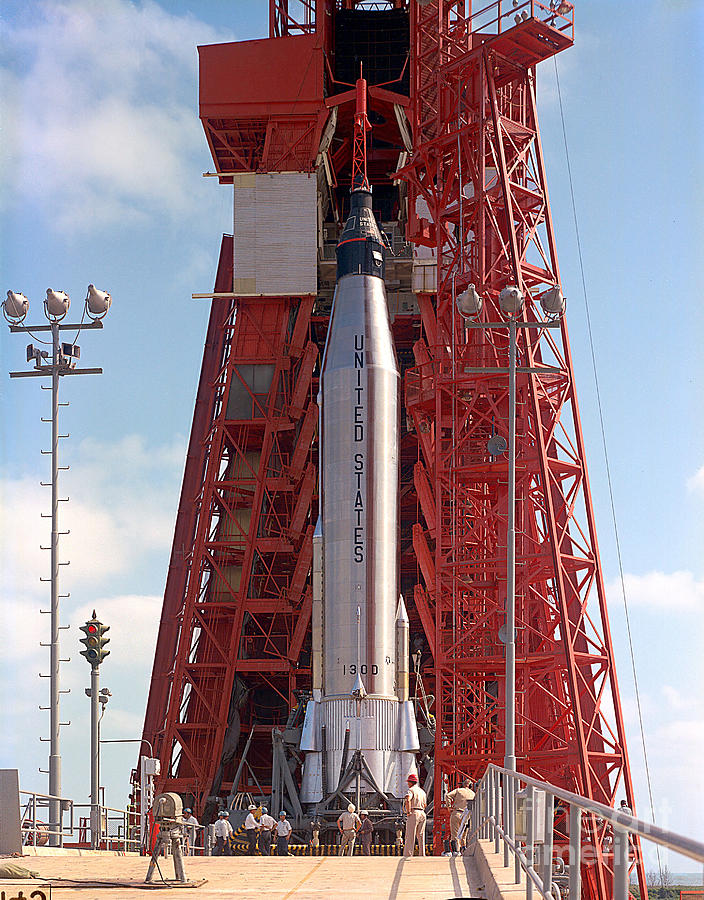 Pre-launch Test Of The Mercury-atlas 9 Photograph by Stocktrek Images