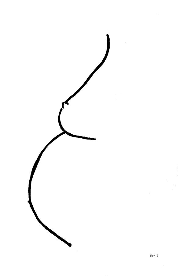 Pregnant Drawing - Pregnant by Day Williams