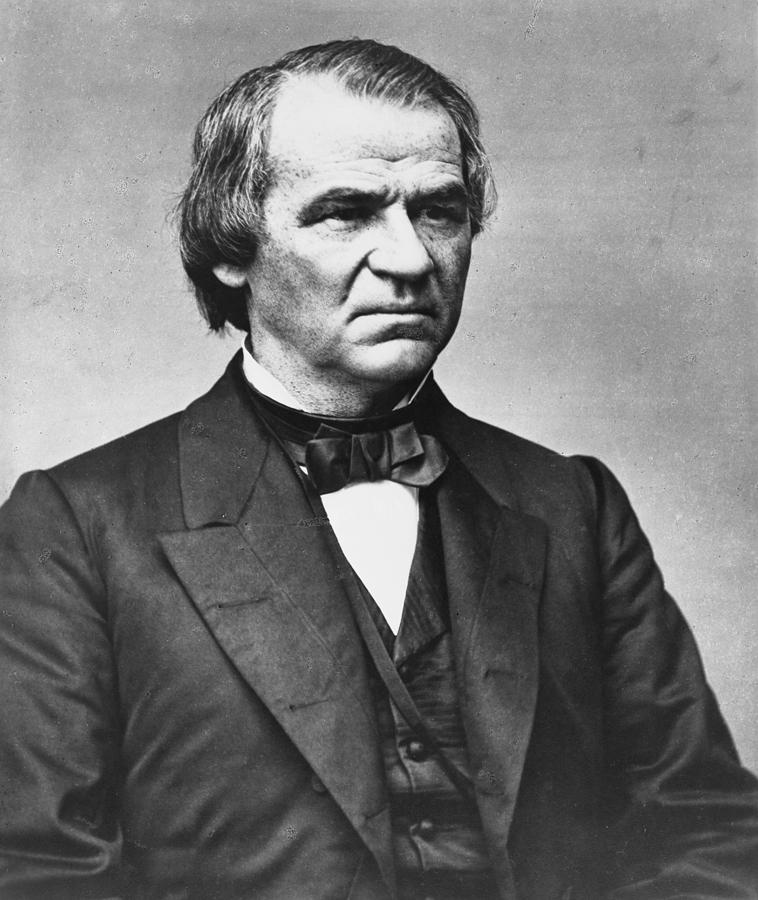 President Andrew Johnson Photograph by International  Images