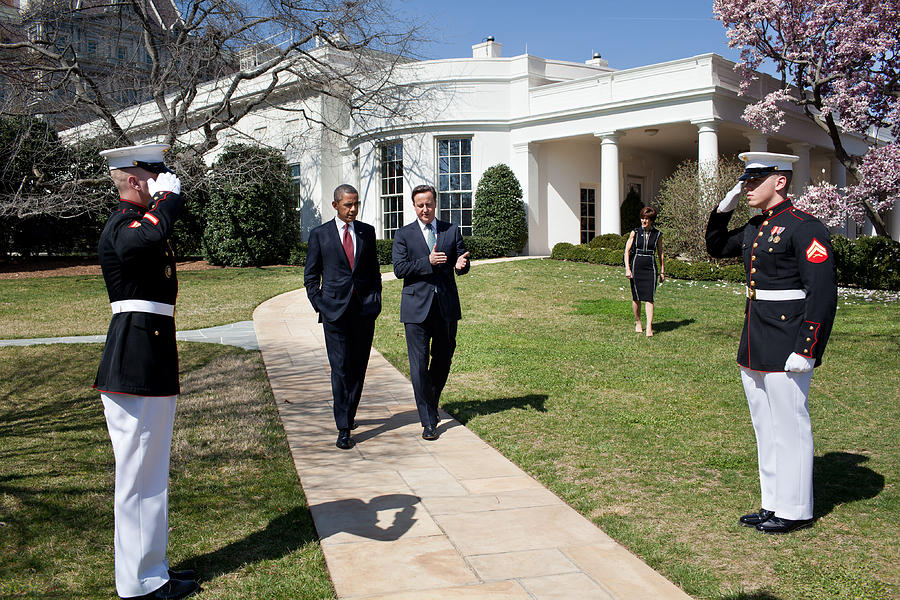 President Barack Obama Walks Prime Photograph By Everett - Pixels