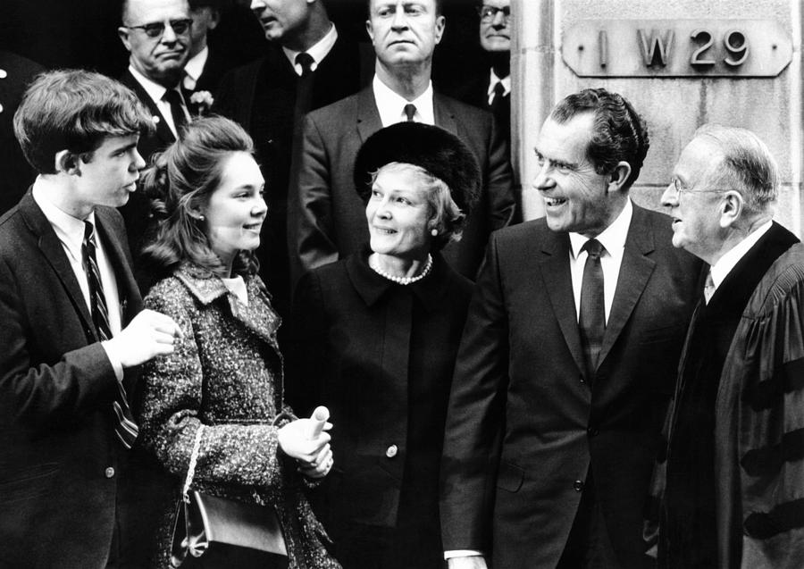 New York City Photograph - President-elect Richard Nixon by Everett