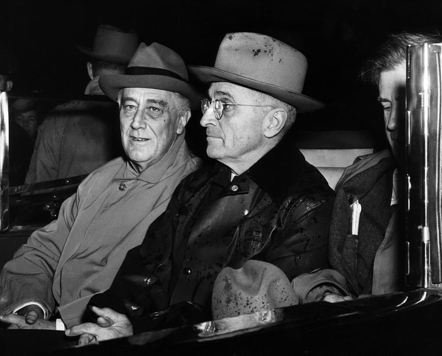 President Franklin D. Roosevelt, Vice Photograph by Everett | Fine Art ...