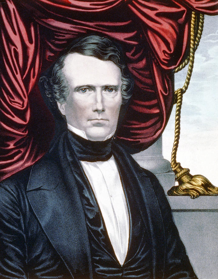 President Franklin Pierce Photograph by International  Images