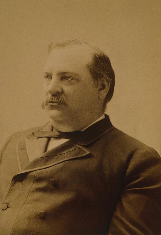 President Grover Cleveland 1837 1908 Photograph By Everett Pixels