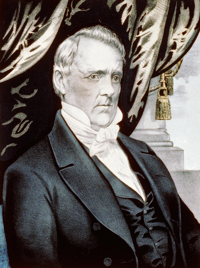 President James Buchanan Photograph by International  Images