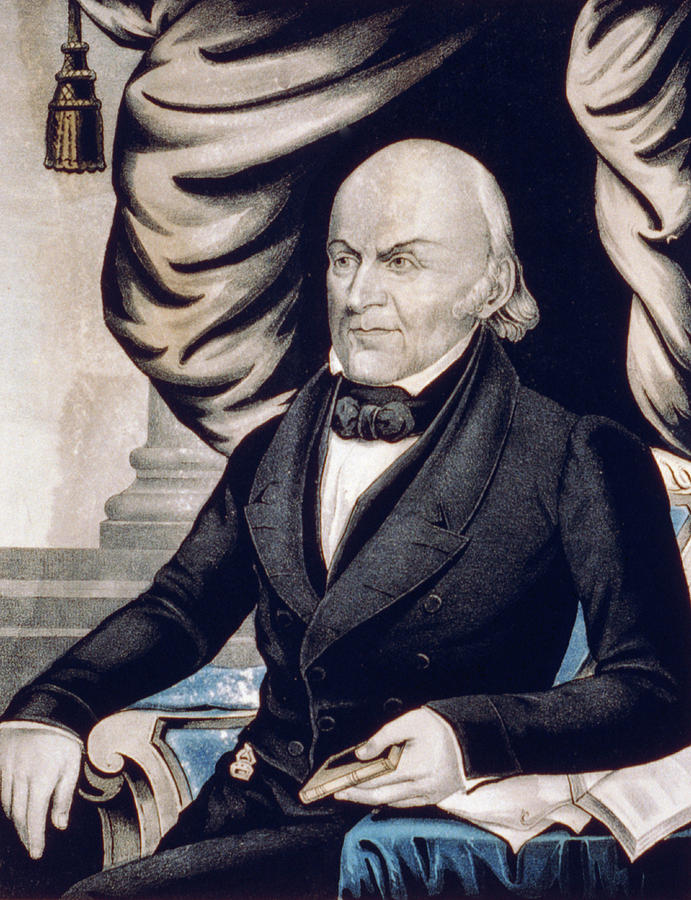 President John Quincy Adams Photograph by International  Images