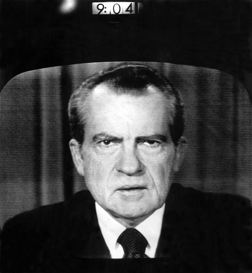 President Richard Nixon, With Digital by Everett