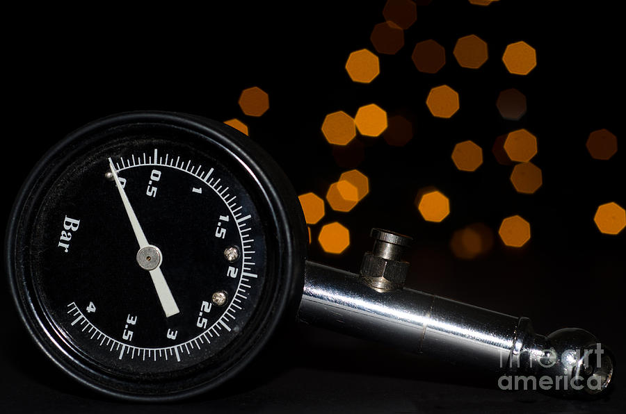 Pressure gauge Photograph by Mats Silvan
