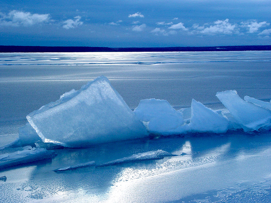 Pressure Ice Spine Photograph by John Savage - Fine Art America