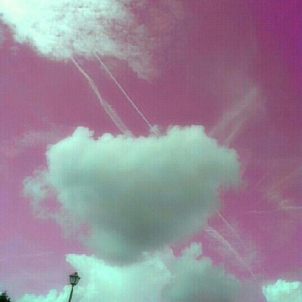 Beautiful Photograph - Pretty In Pink. #skyscape #beautiful by Tracey E