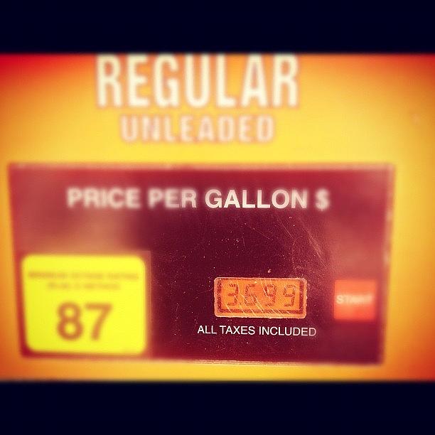 Fortworth Photograph - Price Of Gas In Fossil Creek Area Of by Nick Dean