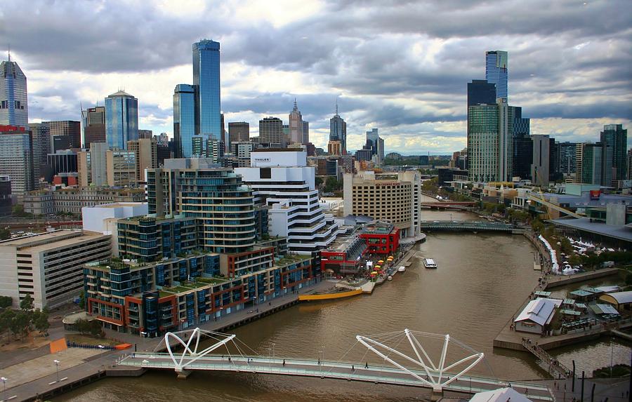 Primary Colors Of Melbourne Photograph by Kelly Nicodemus-Miller