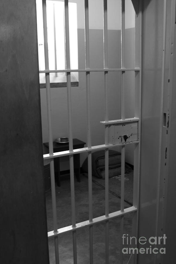 Nelson Mandela Photograph - Prison Cell by Aidan Moran
