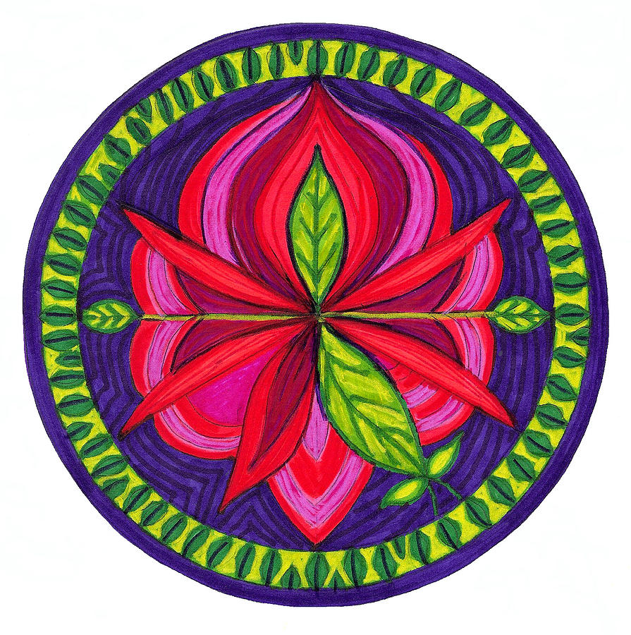 Promise Mandala Digital Art by Robens Napolitan Tom Kramer