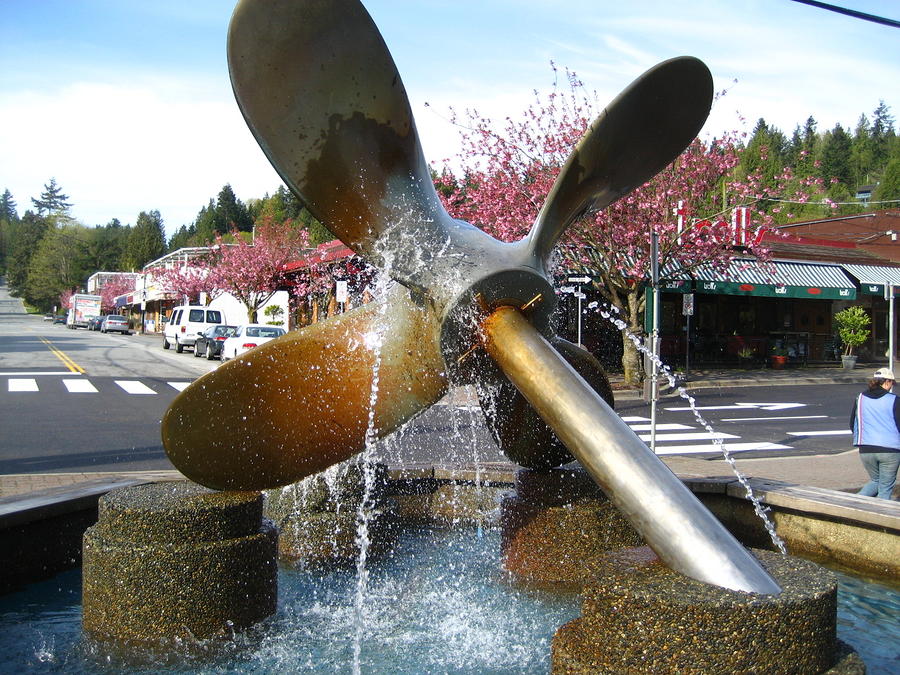 Fountain Photograph - Propeller by Shawn Hegan