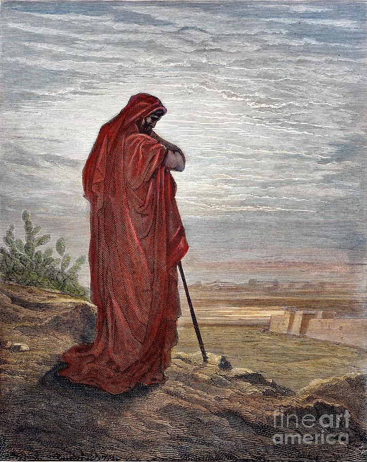 Prophet Amos #1 Drawing by Gustave Dore