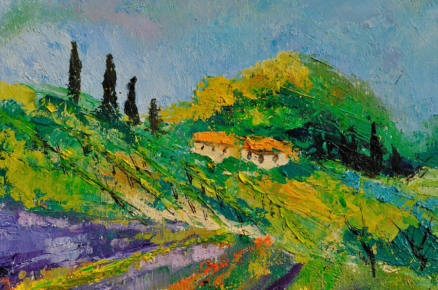 Provence 4831 Painting by Pol Ledent