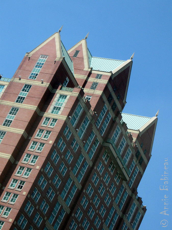 Architecture Photograph - Providence Westin by Annie Babineau