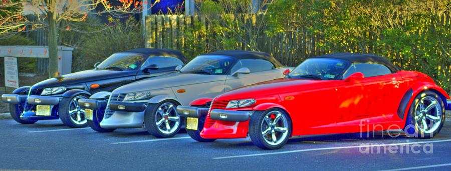 Prowlers Retro Lined Up Photograph by Al Nolan