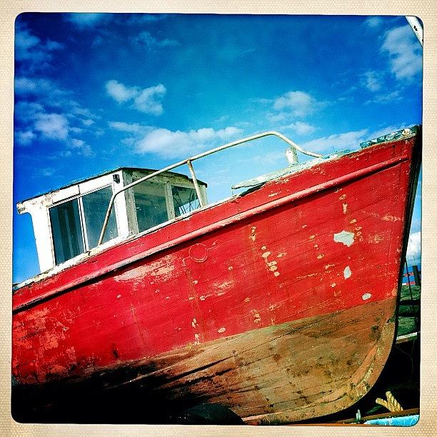 Boat Photograph - Pt.Magee Ireland by Felice Willat