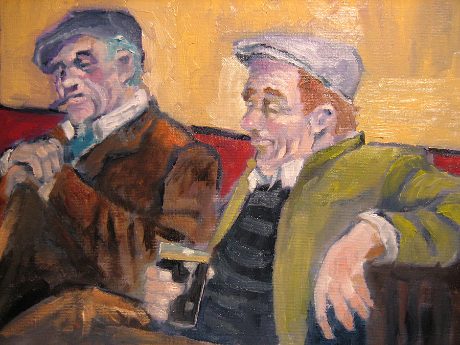 Pub Scene Painting by Kevin McKrell