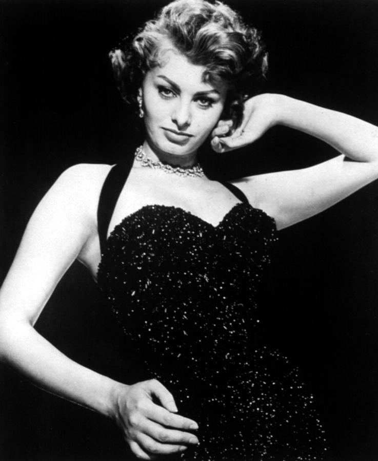 Portrait Photograph - Publicity Shot Of Sophia Loren Taken by Everett