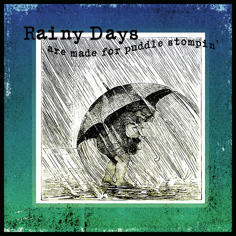 Puddle Stompin Days Digital Art by Bonnie Bruno