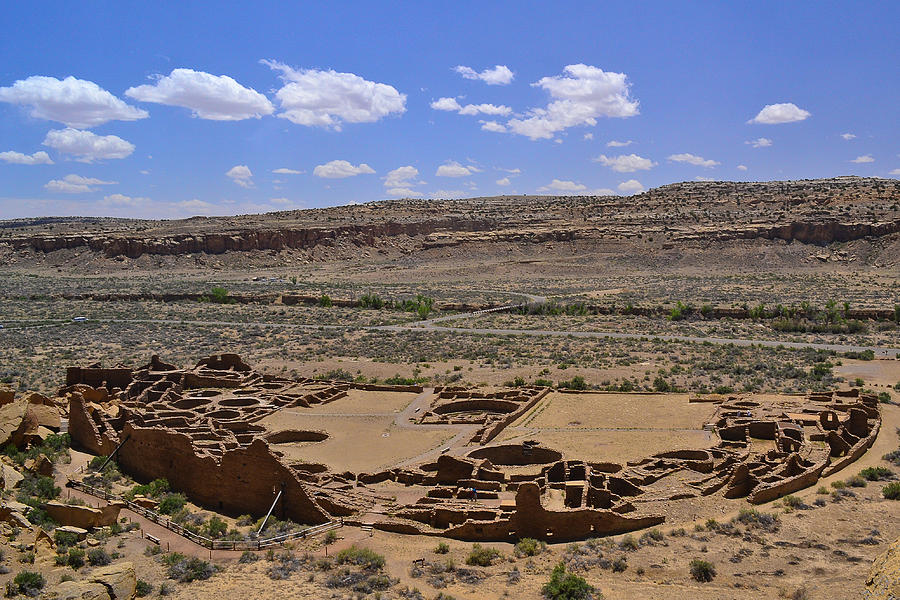 Pueblo Bonito Photograph by Lonnie Wooten