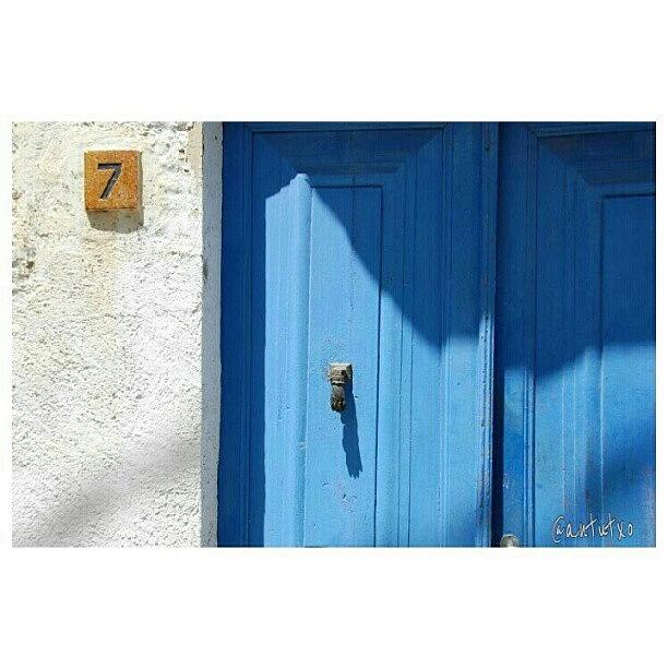 Summer Photograph - Puerta Azul by Antutxo Ariza