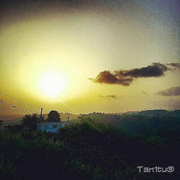 Nature Photograph - #puertorico #morning #sunrise #june2 by Tania Torres