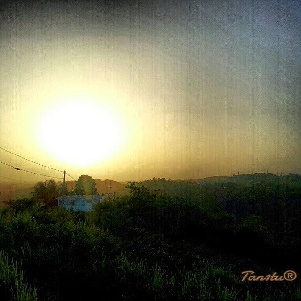 Nature Photograph - #puertorico #morning #sunrise #june5 by Tania Torres