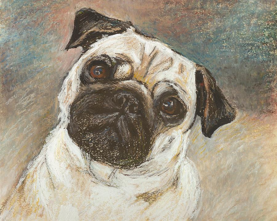 Pug Painting - Pug by Bethany Bryant