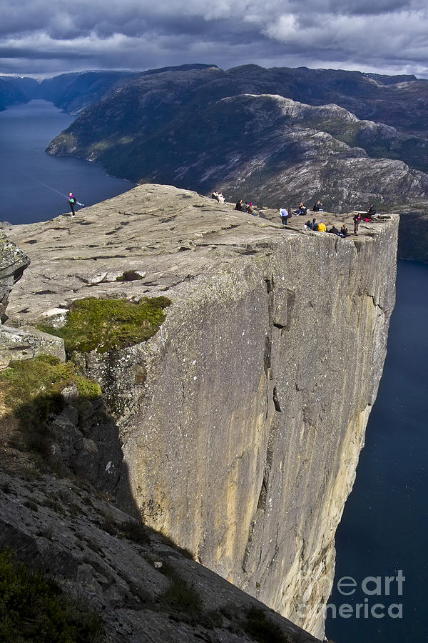 Pulpit Rock Photograph by Heiko Koehrer-Wagner