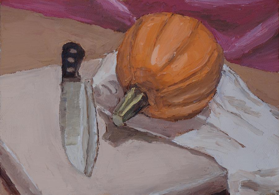 Pumpkin Painting - Pumpkin Carving by Alexander Buck