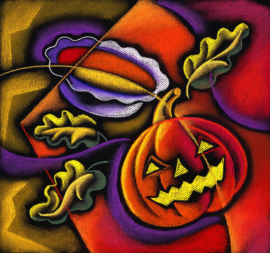 Pumpkin Fun Painting by Leon Zernitsky Pumpkin Fun Painting by Leon Zernitsky