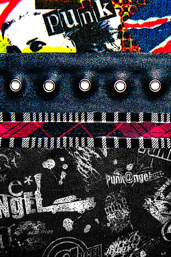 Punk Rock 5 of 6 Digital Art by Roseanne Jones