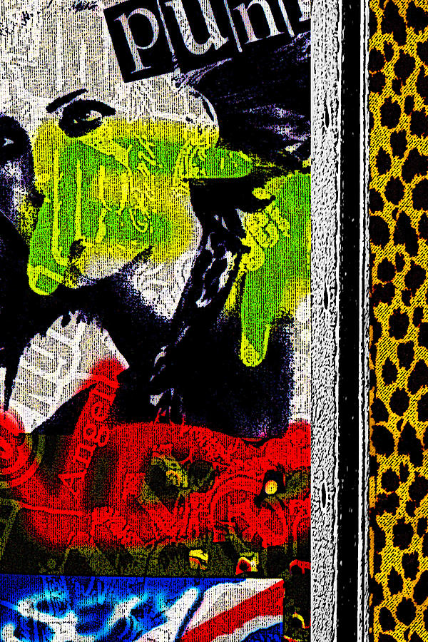 Punk Rock 6 of 6 Digital Art by Roseanne Jones