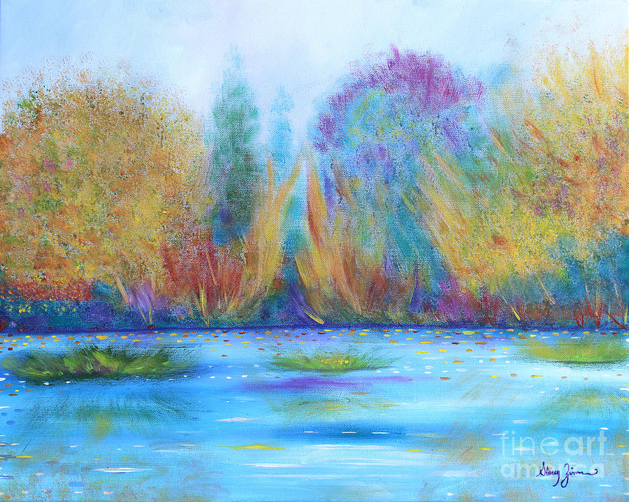 Pure Harmony Painting by Stacey Zimmerman
