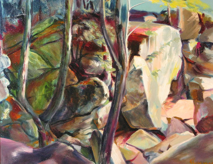 Purgatory Chasm Painting by Sid Solomon Pixels