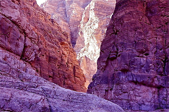 Purple canyon Photograph by Michael Cinnamond