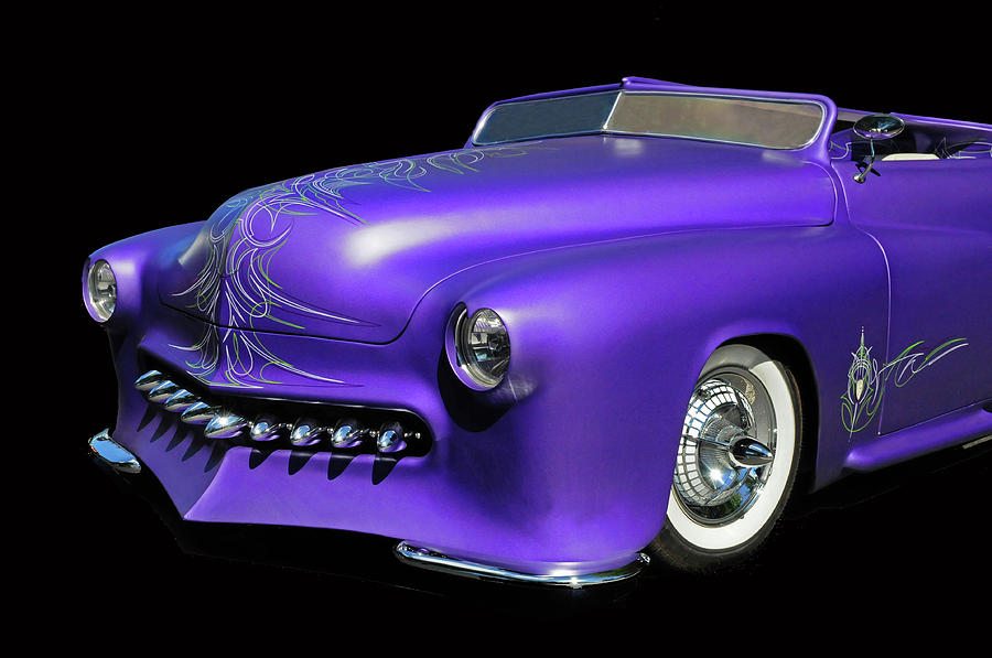 Purple Customized Photograph by Dave Mills