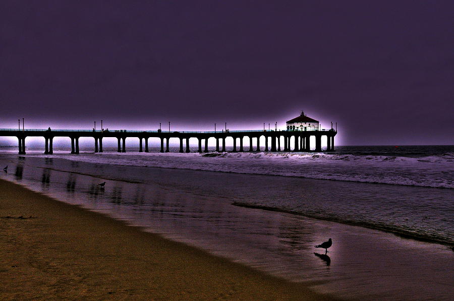 Purple Dawn Photograph by Richard Omura