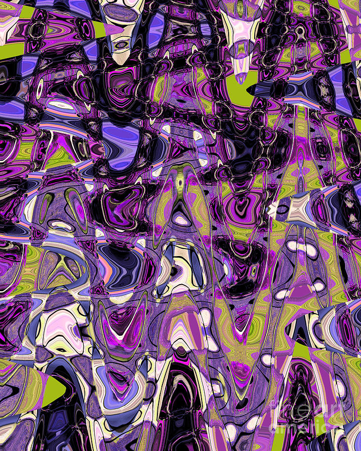 Purple Dream Digital Art by Michelle Hershiser