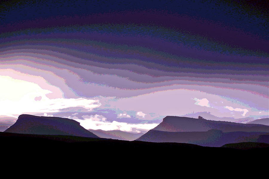 Purple Mountains Majesty Photograph by Patricia Haynes