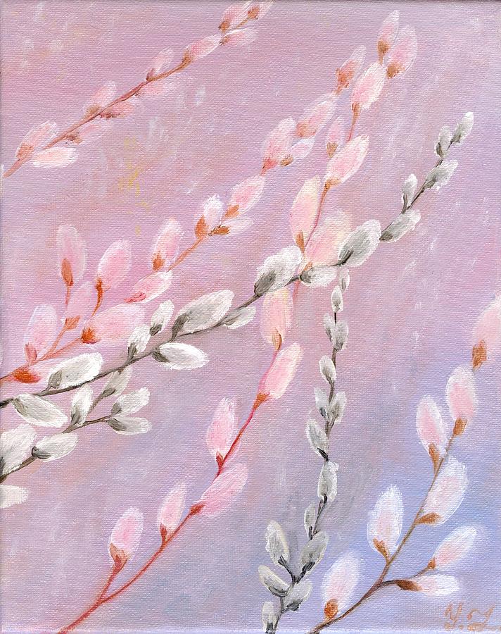 Pussy Willow Painting